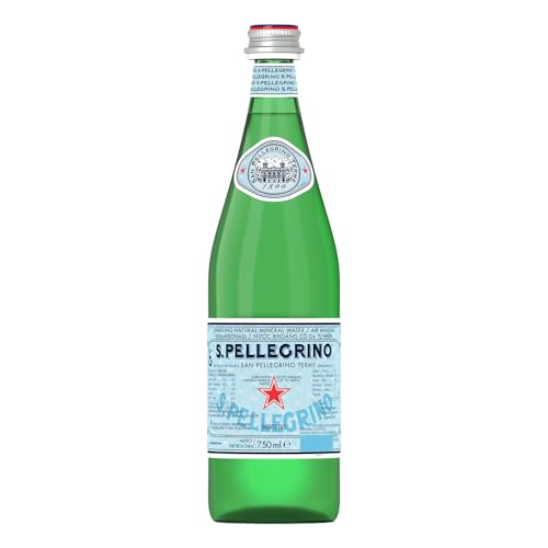 San Pellegrino Sprudelwasser (Glas) – Packungsgröße = 12 x 75 cl von San Pellegrino