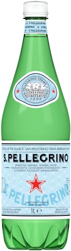 San Pellegrino Sprudelndes natürliches Mineralwasser, 1 l von San Pellegrino