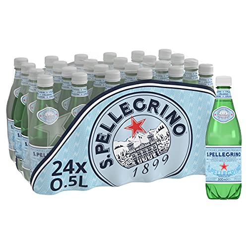 San Pellegrino Funkelndes natürliches Mineralwasser, 24 x 500 ml von San Pellegrino