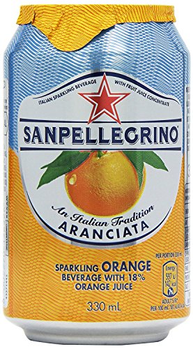 San Pellegrino Aranciata 0,33 l eingeschweißt (1 Dose Orangen-Limonade) San Pellegrino Aranciata 0,33 l eingeschweißt (1 Dose Orangen-Limonade) von San Pellegrino