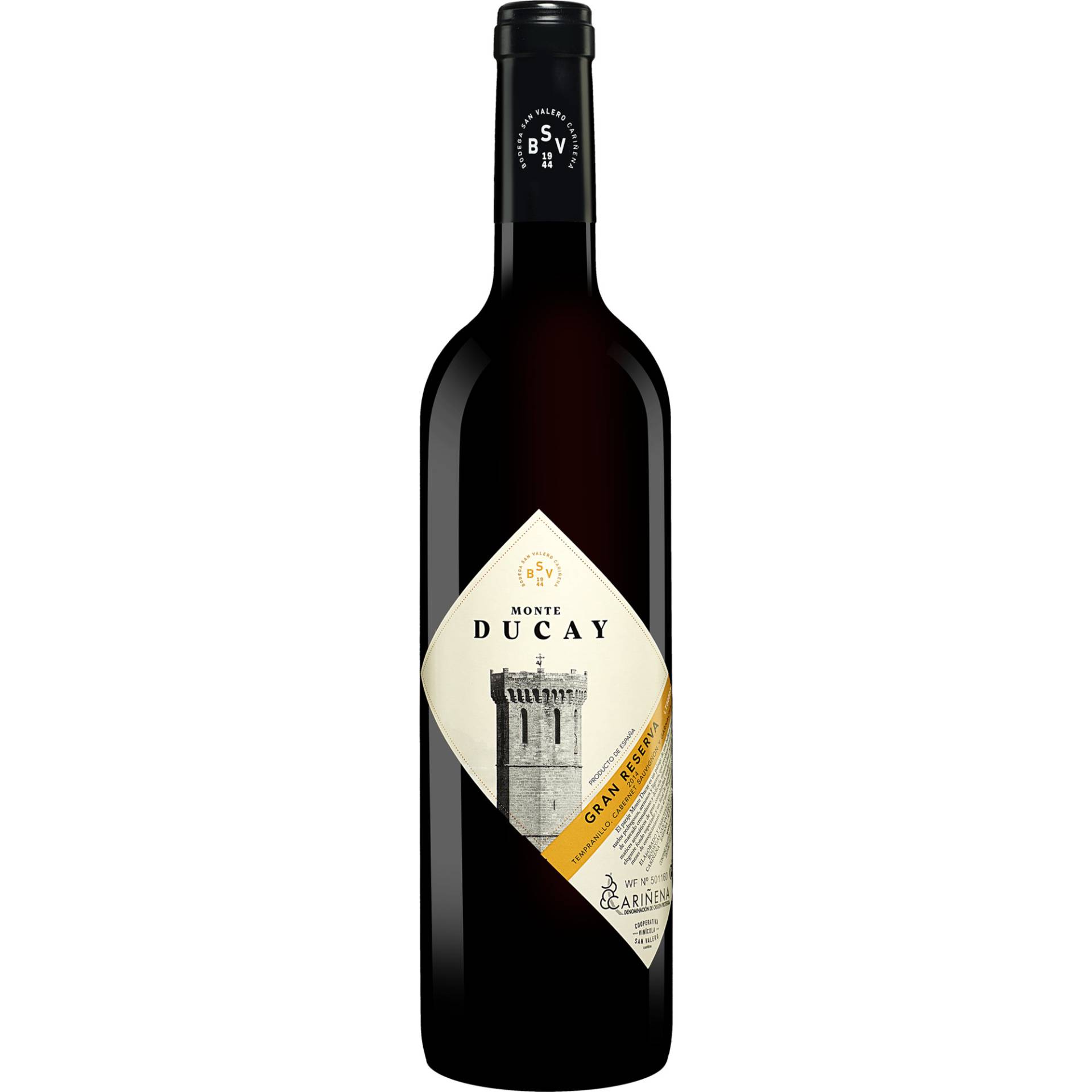 Monte Ducay Gran Reserva 2014  0.75L 14% Vol. Rotwein Trocken aus Spanien von San Valero