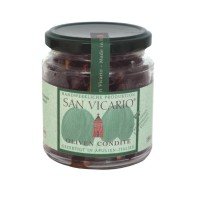 San Vicario - Olive Condite gewürzt getrocknet eingelegt – 180 g von San Vicario