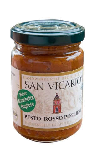 San Vicario - Pesto Rosso Pugliese – 130 g von San Vicario