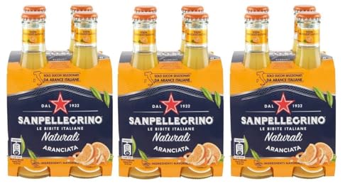 SanPellegrino 12er-Pack San Pellegrino Aranciata Erfrischendes italienisches Alkoholfreies Getränk mit Orangensaft 20cl Einweg-Glasflasche von SanPellegrino