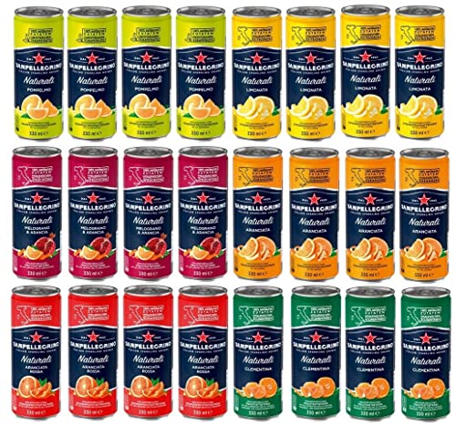 24 Dosen a 0,33l San Pellegrino 6 Sorten Mix inkl. 6€ EINWEG Pfand Granatapfel & Arancia, Aranciata Rossa, Clementina, Aranciata, Pompelmo, Limonata Sanpellegrino 24 Dosen a 0,33l San Pellegrino 6 Sorten Mix inkl. 6€ EINWEG Pfand Granatapfel & Arancia, Aranciata Rossa, Clementina, Aranciata, Pompelmo, Limonata Sanpellegrino von San Pellegrino