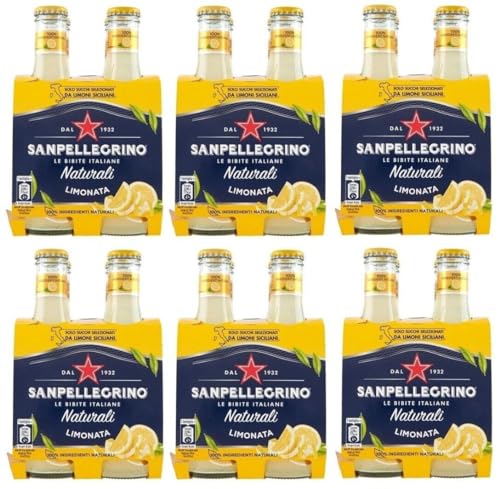 SanPellegrino 24er-Pack San Pellegrino Limonata Naturali Erfrischungsgetränk Limonade mit Italienische Zitronensäfte,Einweg-Glasflasche 20cl SanPellegrino 24er-Pack San Pellegrino Limonata Naturali Erfrischungsgetränk Limonade mit Italienische Zitronensäfte,Einweg-Glasflasche 20cl von San Pellegrino