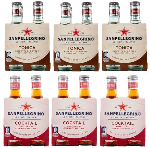 24er-Pack Testpaket San Pellegrino Cocktail Alkoholfreies Getränk + Tonica Rovere Alkoholfreies Getränk 20cl Einweg-Glasflasche 24er-Pack Testpaket San Pellegrino Cocktail Alkoholfreies Getränk + Tonica Rovere Alkoholfreies Getränk 20cl Einweg-Glasflasche von San Pellegrino