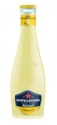 48er-Pack San Pellegrino Limonata Naturali Erfrischungsgetränk Limonade mit Italienische Zitronensäfte,Einweg-Glasflasche 20cl von SanPellegrino
