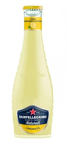 48er-Pack San Pellegrino Limonata Naturali Erfrischungsgetränk Limonade mit Italienische Zitronensäfte,Einweg-Glasflasche 20cl von SanPellegrino