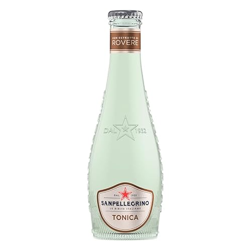 48er-Pack San Pellegrino Tonica Rovere,Kohlensäurehaltiges Erfrischendes italienisches Alkoholfreies Getränk,Tonic Wasser mit Eichenextrakt,20cl Einweg-Glasflasche 48er-Pack San Pellegrino Tonica Rovere,Kohlensäurehaltiges Erfrischendes italienisches Alkoholfreies Getränk,Tonic Wasser mit Eichenextrakt,20cl Einweg-Glasflasche von San Pellegrino
