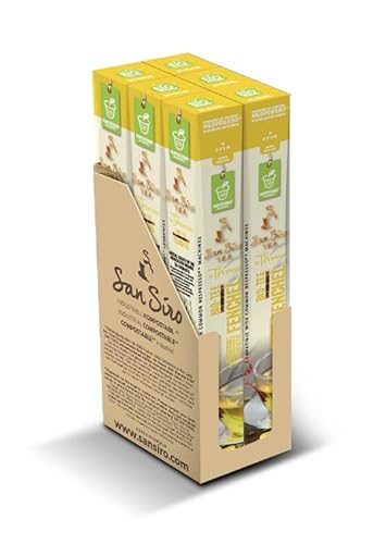 SanSiro BIO Fenchel Tee von Tpresso® | 100% Industriell kompostierbar | Umweltfreundlich und CO2 neutral | 60 Kapseln für Nespresso® Kapselmaschinen von San Siro