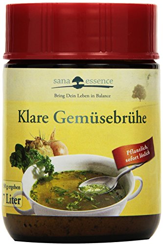 Sana Essence Klare Gemüsebrühe, 6 x 150g von Sana Essence