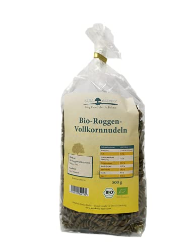 Bio-Roggen-Vollkornnudeln Bio-Roggen-Vollkornnudeln von Sana Essence