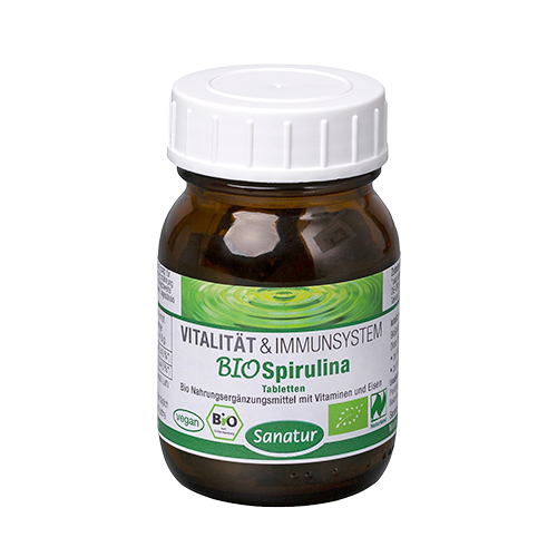 BIO Spirulina 100 Tabletten in Bioqualität - 100% Spirulina ohne jegliche Zusatzstoffe - Vegan - Sanatur BIO Spirulina 100 Tabletten in Bioqualität - 100% Spirulina ohne jegliche Zusatzstoffe - Vegan - Sanatur von Sanatur