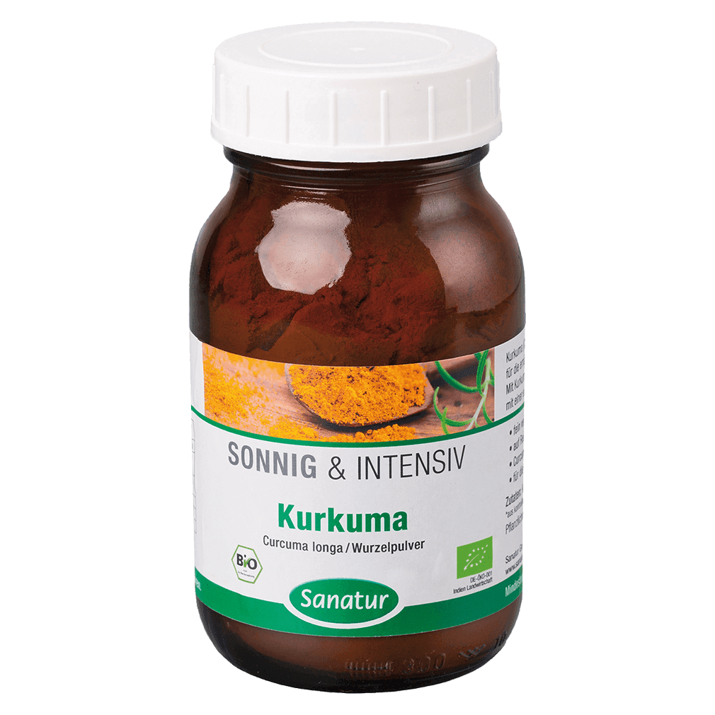 Bio Kurkumawurzel-Pulver Bio Kurkumawurzel-Pulver von Sanatur