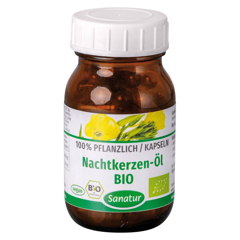 Bio Nachtkerzen-Öl Kapseln von Sanatur