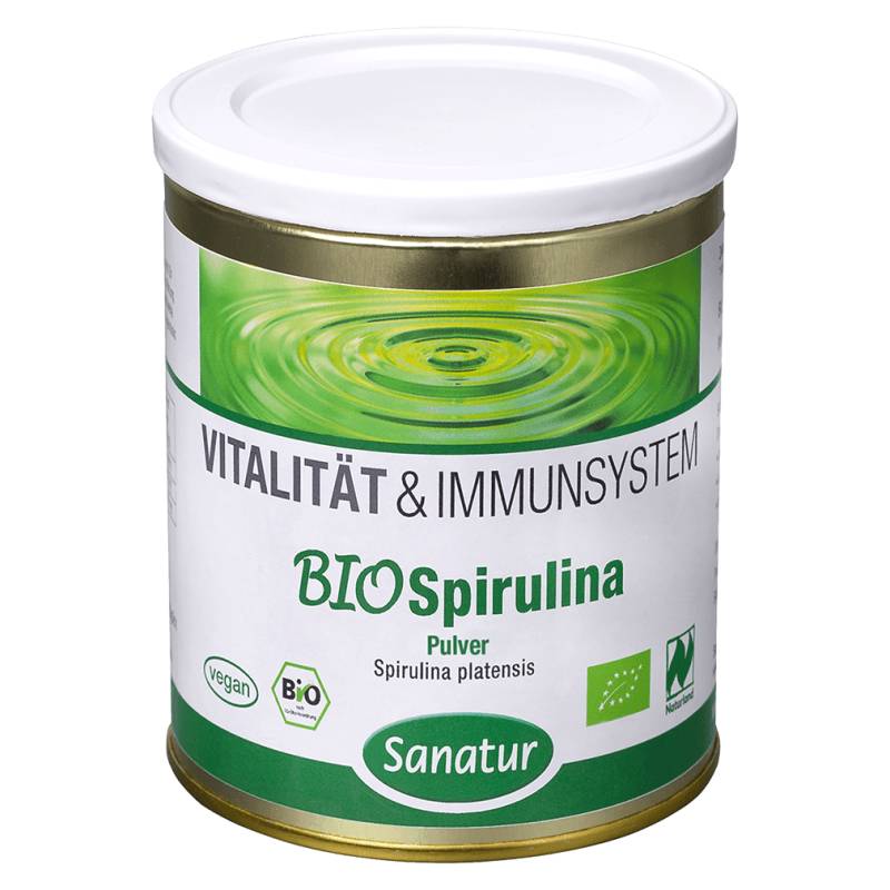 Bio Spirulina Pulver von Sanatur