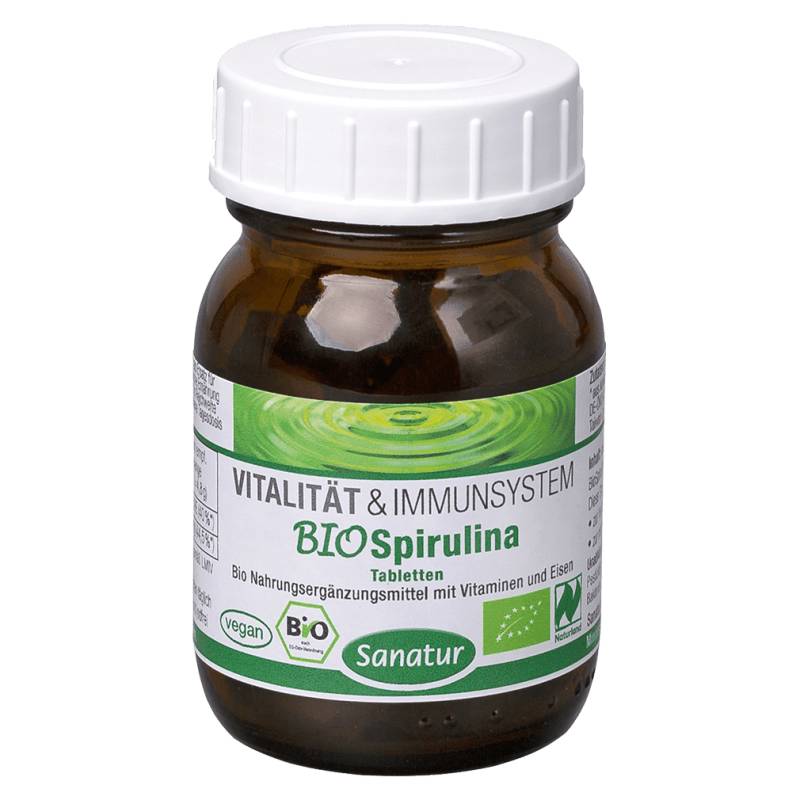 Bio Spirulina Tabletten von Sanatur