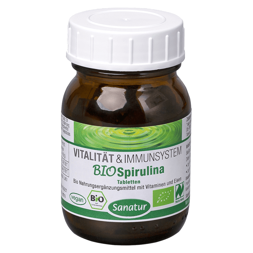 Bio Spirulina Tabletten von Sanatur