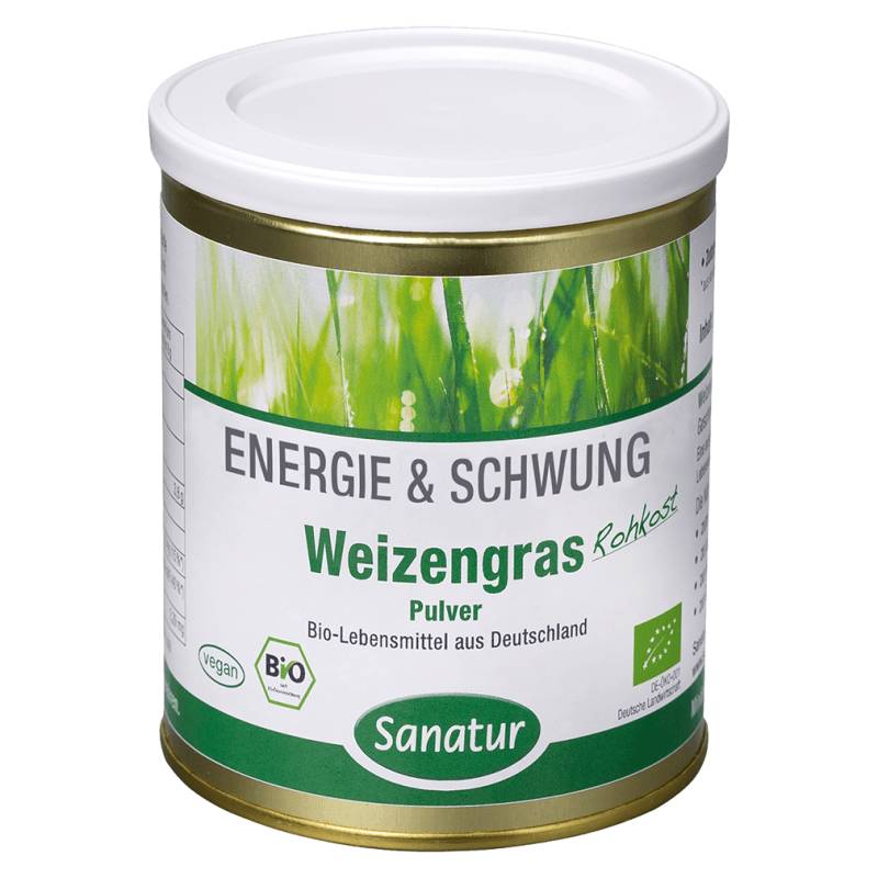 Bio Weizengras Pulver von Sanatur