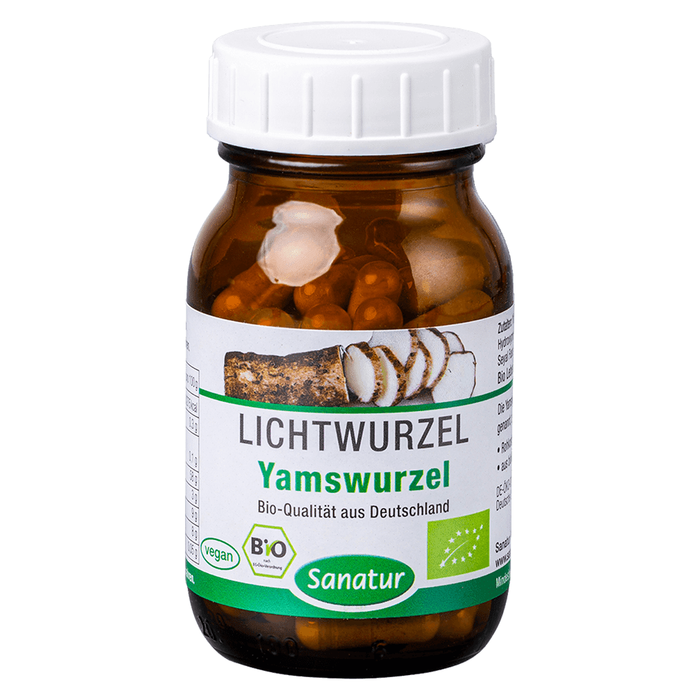 Bio Yamswurzel Kapseln Bio Yamswurzel Kapseln von Sanatur