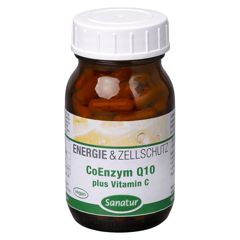 Coenzym Q10 + Vitamin C Kapseln von Sanatur