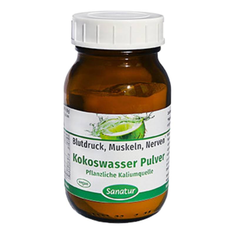 Kokoswasser Pulver, 180g von Sanatur