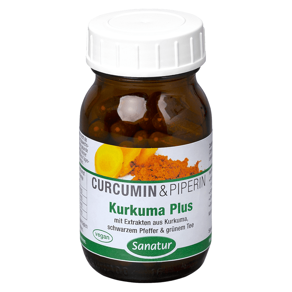 Kurkuma Plus Kapseln Kurkuma Plus Kapseln von Sanatur