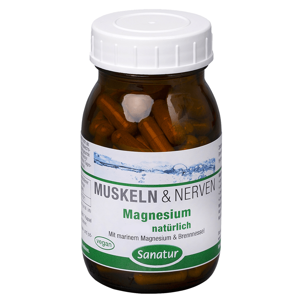 Magnesium Kapseln Magnesium Kapseln von Sanatur