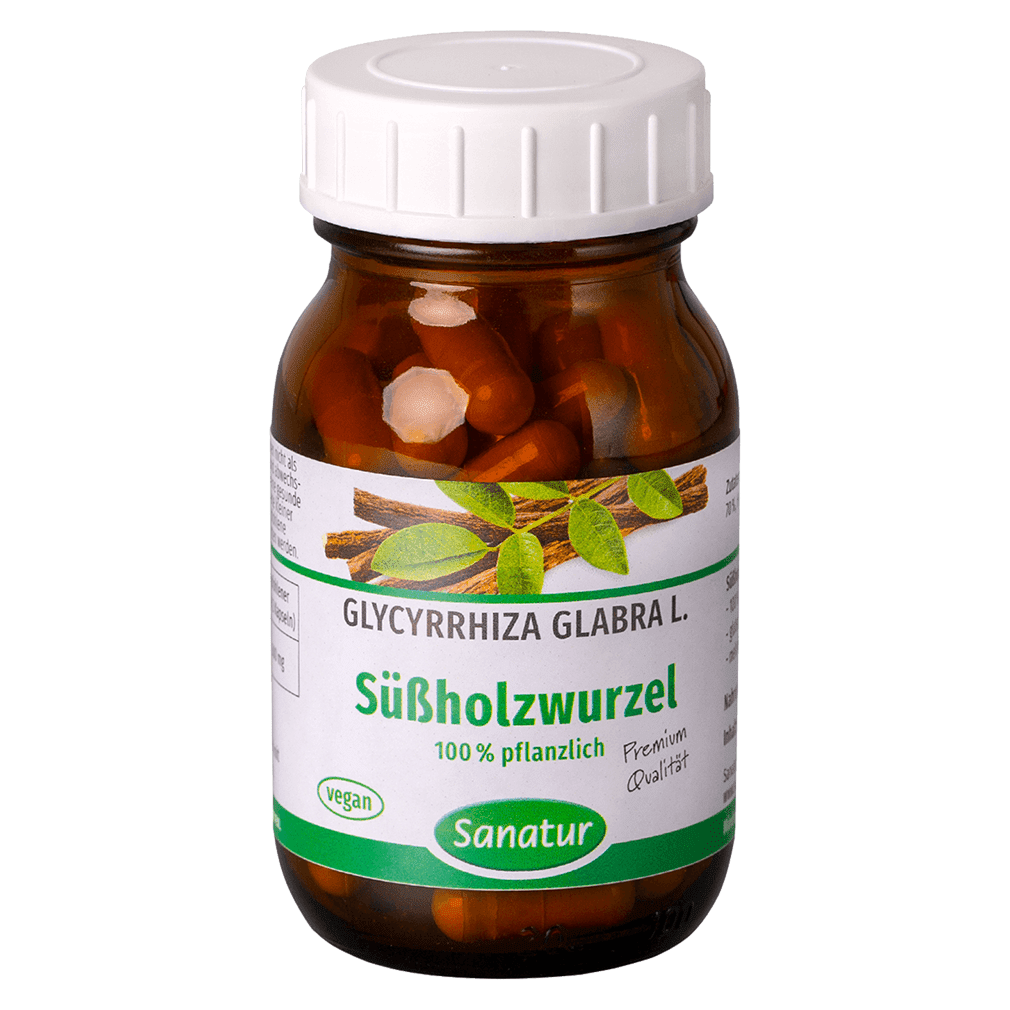 Süßholzwurzel Kapseln Süßholzwurzel Kapseln von Sanatur