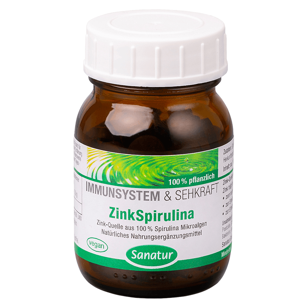 ZinkSpirulina Tabletten ZinkSpirulina Tabletten von Sanatur