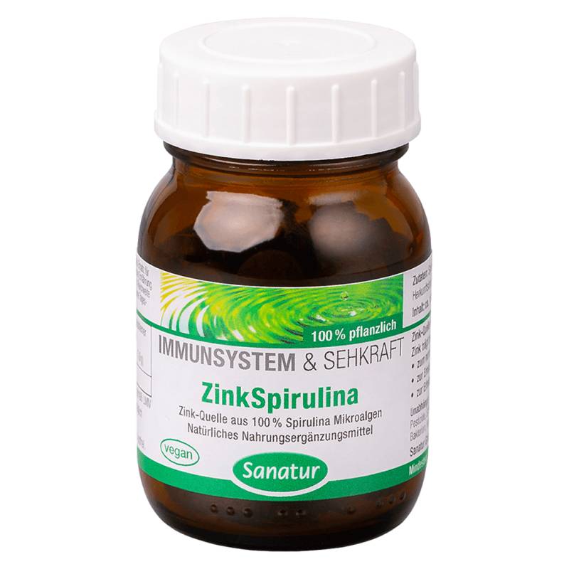 ZinkSpirulina Tabletten von Sanatur