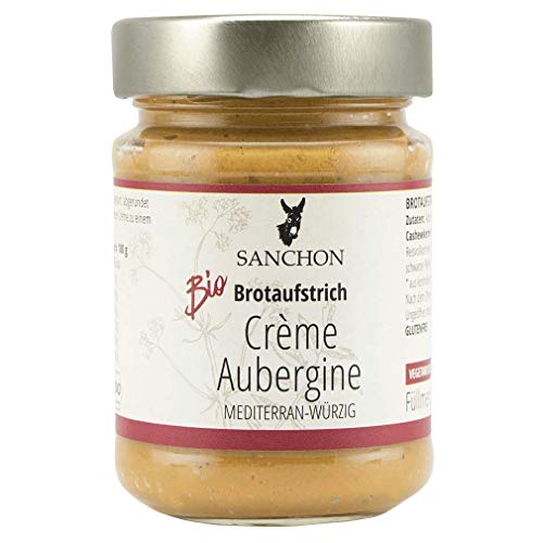 Bio Brotaufstrich Crème Aubergine, Sanchon (1 x 190 gr) von Sanchon