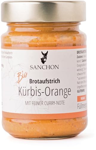 Bio Brotaufstrich Kürbis-Orange, Sanchon (2 x 190 gr) von Sanchon