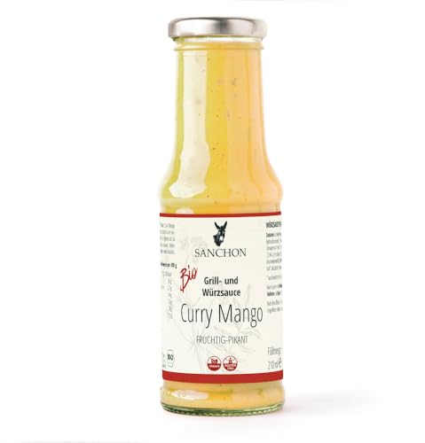 Grill-und Würzsauce Curry Mango, Sanchon 2 x 210 ml von Sanchon