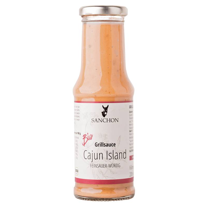 Bio Grillsauce Cajun Island von Sanchon