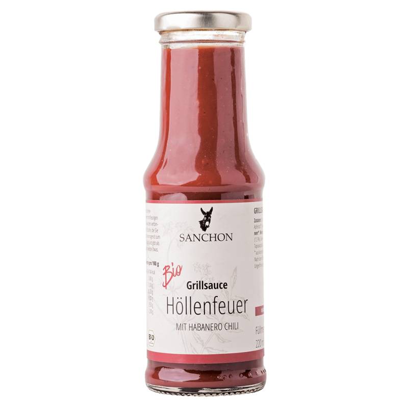 Bio Grillsauce Höllenfeuer von Sanchon