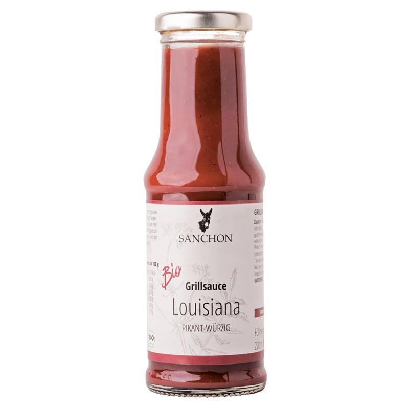 Bio Grillsauce Louisiana von Sanchon