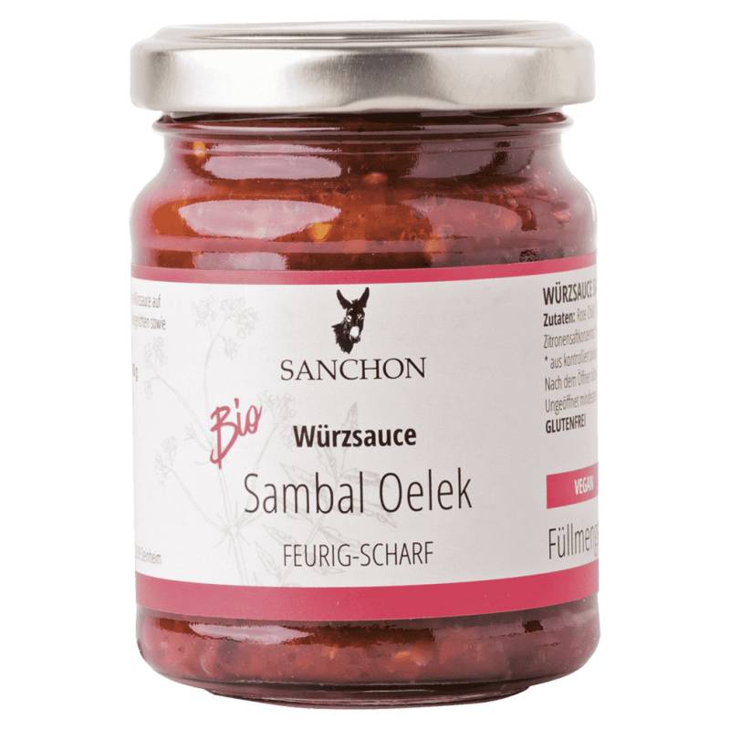 Bio Würzsauce Sambal Oelek von Sanchon