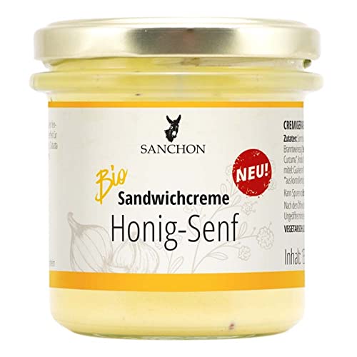 Bio Sandwichcreme Honig-Senf Sanchon (6 x 135 gr) von Sanchon