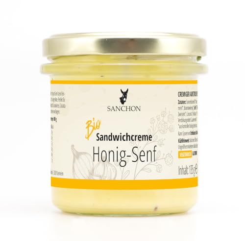 Sandwichcreme Honig-Senf Sanchon 6 x 135 gr von Sanchon