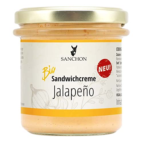 Bio Sandwichcreme Jalapeno, Sanchon (1 x 135 gr) von Sanchon