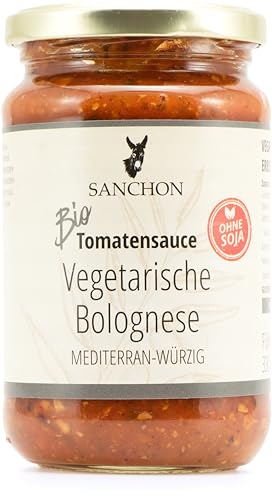 Bio Tomatensauce Vegetarische Bolognese, Sanchon (2 x 330 ml) von Sanchon