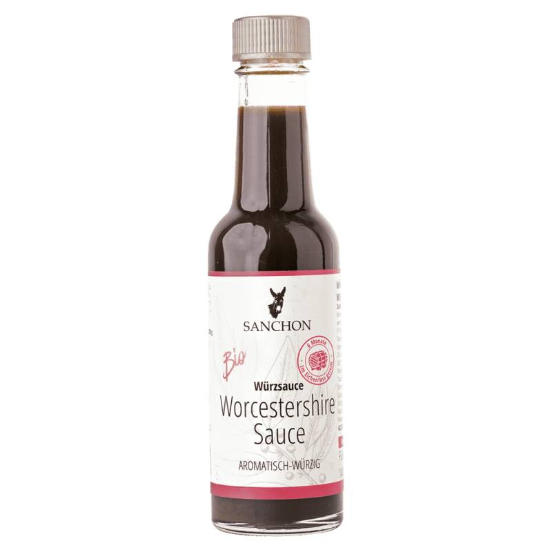 Bio Würzsauce Worcestershire von Sanchon