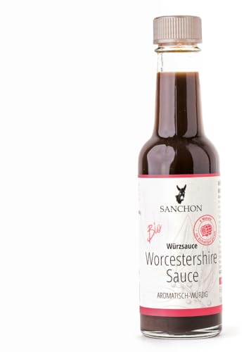 Bio Würzsauce Worcestershire, Sanchon (2 x 140 ml) von Sanchon