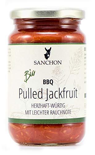 Sanchon Bio BBQ-Sauce Pulled Jackfruit, 330 ml von Sanchon