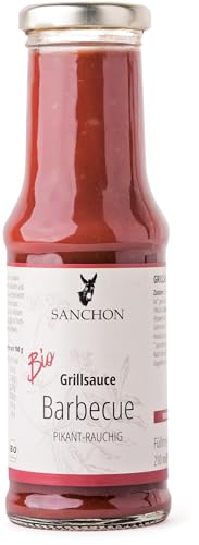 Bio Grill-und Würzsauce Barbecue, Sanchon (2 x 210 ml) von Sanchon