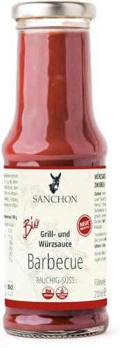 Bio Grill-und Würzsauce Barbecue, Sanchon (2 x 210 ml) von Sanchon