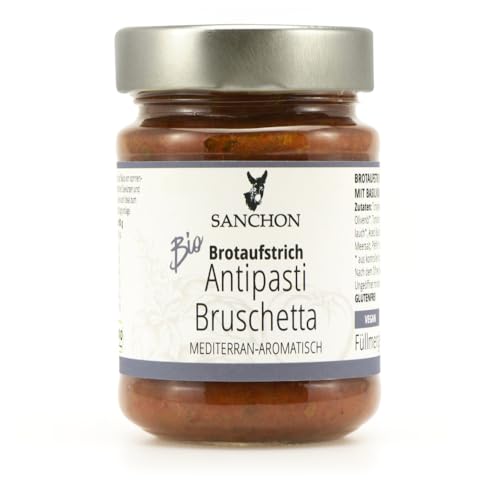 Bio Brotaufstrich Antipasti Bruschetta, Sanchon (1 x 190 gr) von Sanchon