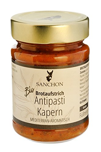 Sanchon Bio Brotaufstrich Antipasti Kapern, 190 g Sanchon Bio Brotaufstrich Antipasti Kapern, 190 g von Sanchon